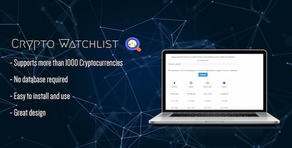Cryptocurrency Watchlist